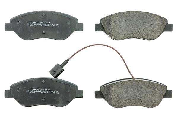Jeu de 4 plaquettes de frein AISIN ref. BPFI-1049